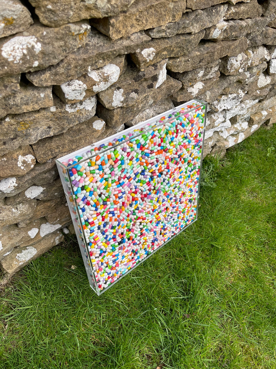Happy Pill Wall Art Dio Davies